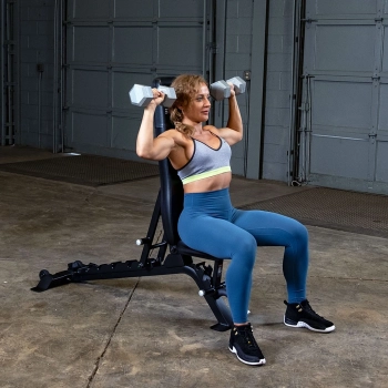 Body Solid SFID325B Pro Clubline Flat/Incline/Decline Bench