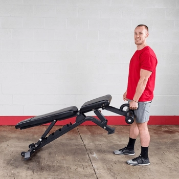 Body Solid SFID425 Pro Clubline Flat/Incline/Decline Bench