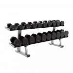 Life Fitness 2-Tier Saddle Dumbbell Rack