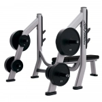 Life Fitness Olympic Bench Weight Storage