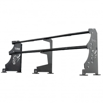 Bolt Fitness Magnus 2 Tier Dumbbell Rack with 96 inch Shelves