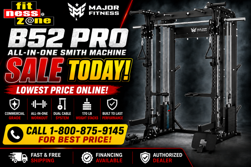 Major Fitness B52 Pro All-In-One Smith Machine Home Gym