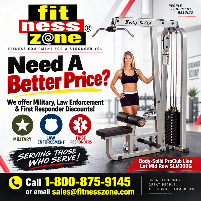 Body-Solid ProClub Line Lat Mid Row SLM300G