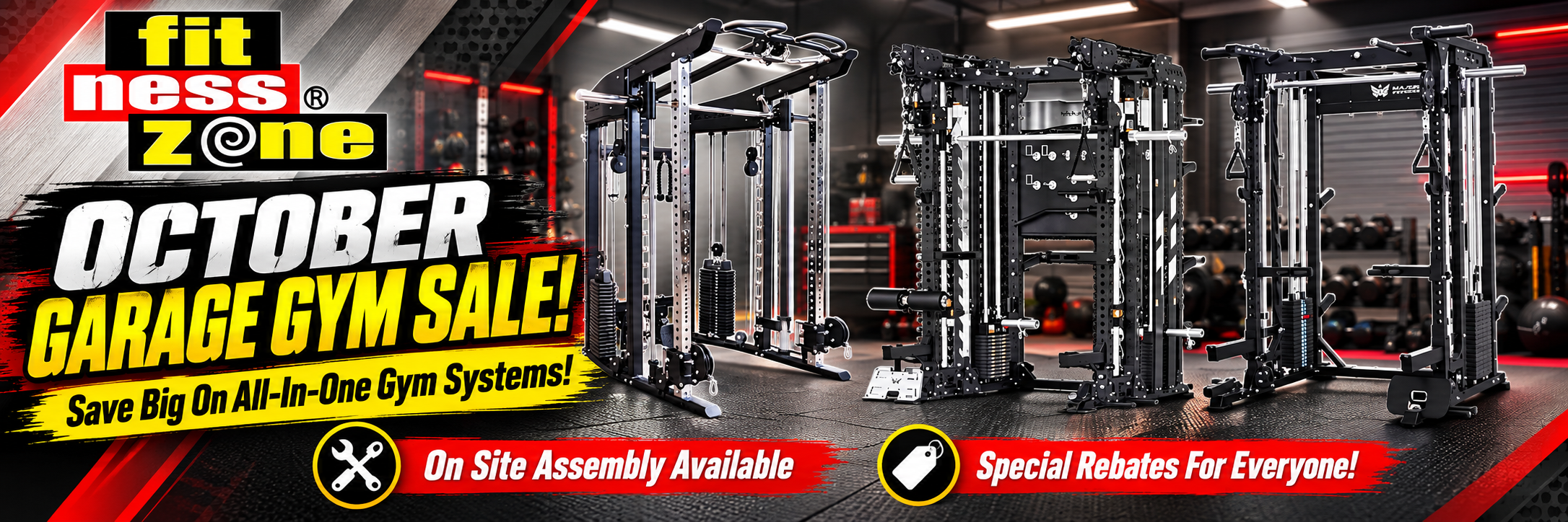 Oct 2026 Garage Gym Sale!