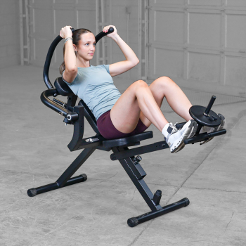 Body Solid Best Fitness BFAB20B Semi-Recumbent Ab Bench