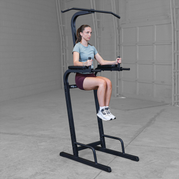 Body Solid Best Fitness BFVK10B Vertical Knee Raise Chin Dip