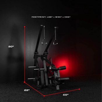 Bolt Fitness Classic Series Caesar Plate Loaded Lat Pulldown