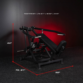 Bolt Fitness Classic Series Trifecta Plate Loaded Incline Chest Press