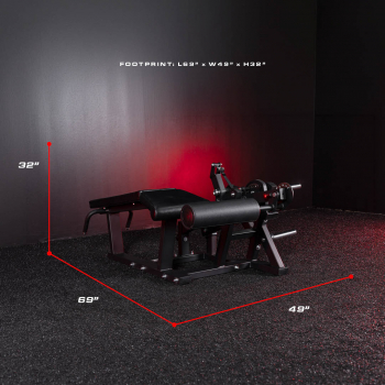 Bolt Fitness Marauder Plate Loaded Prone Leg Curl