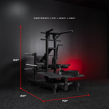 Bolt Fitness Overlord Plate Loaded Adjustable Belt Squat