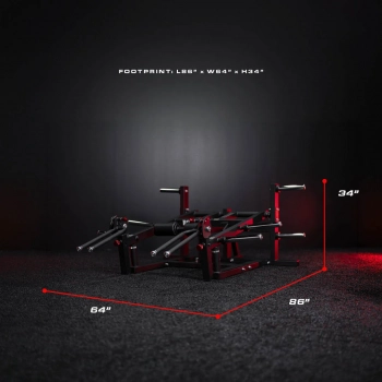 Bolt Fitness Revolution Unilateral Multi-Function (Squat/Shrug/Lunge/Row/Press) Machine