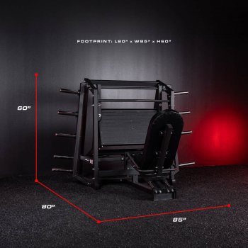 Bolt Fitness Vanquisher Plate Loaded Bilateral Swing Leg Press