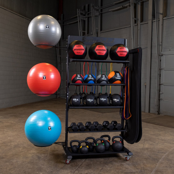 Body Solid GAR250 Multi Accessory Storage Tower