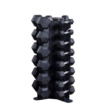 Body Solid GDR80 10-Pair Vertical Dumbbell Rack