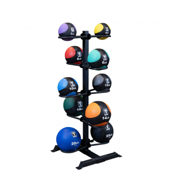 Body Solid GMR20 Medicine Ball Rack and Wall Ball Stand