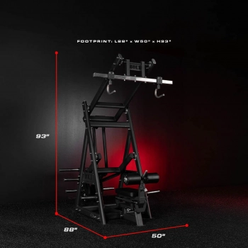 Bolt Fitness Adjustable Bilateral Plate Loaded Lat Pulldown