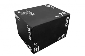 Bolt Fitness Anchor 3 in 1 Foam Plyo with Weight Transfer Technology 20"x24"x30"