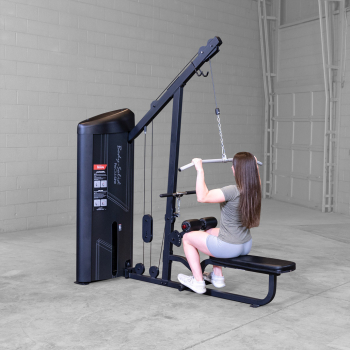 Body Solid S2LATX Pro Clubline Series 2 Lat Pull/Mid Row Machine
