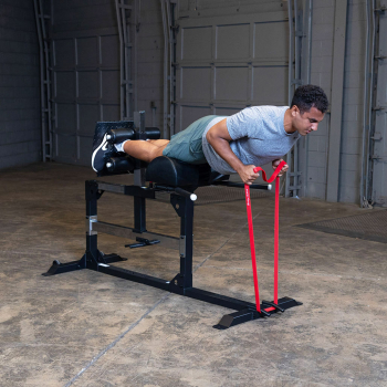 Body Solid SGH500B Pro Clubline Glute Ham Developer
