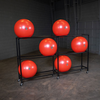 Body Solid SSBR200 12-Ball Stability Ball Rack