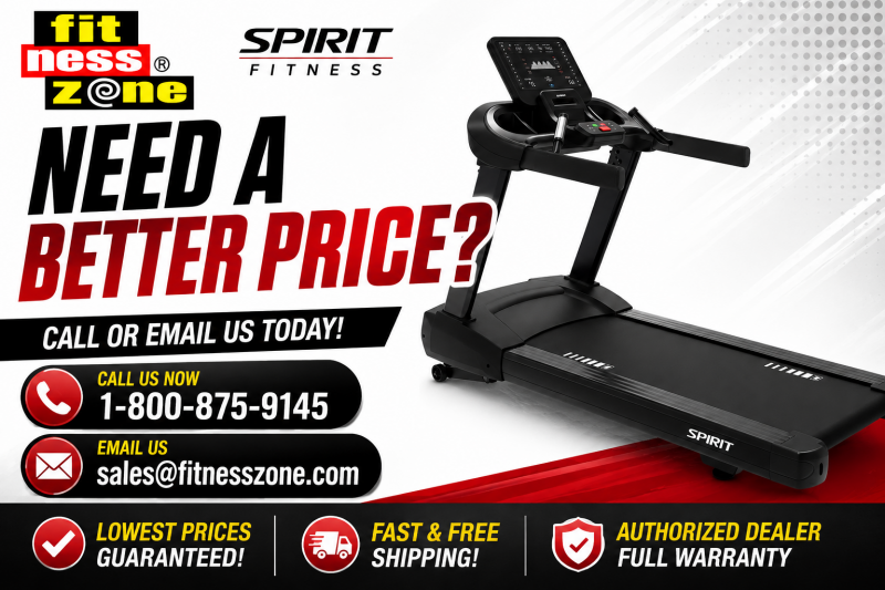 Spirit CT850 Commercial Treadmill