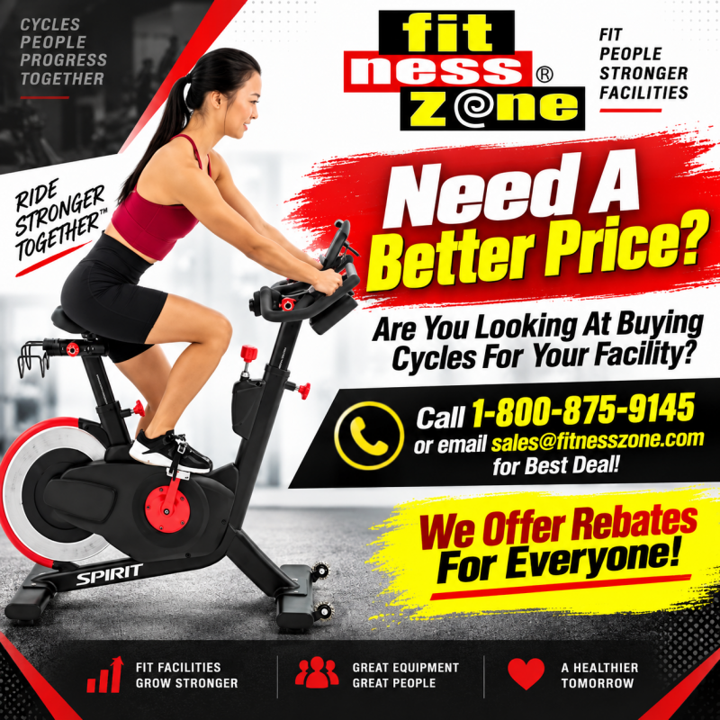 Spirit CIC850 Indoor Cycle