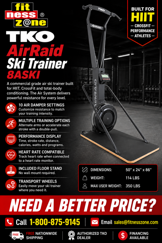 TKO AirRaid Ski Trainer 8ASKI