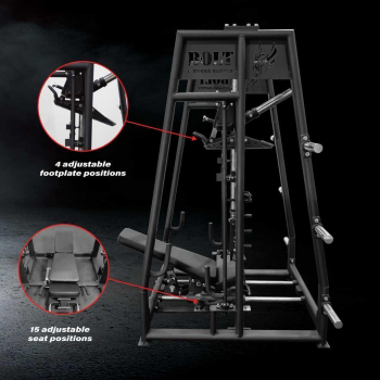 Bolt Fitness Disciple Adjustable Vertical Leg Press