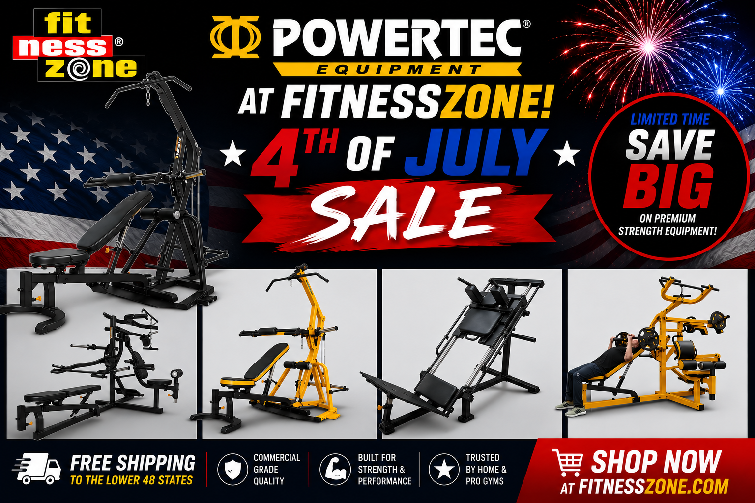 Powertec 4th of July Sale!