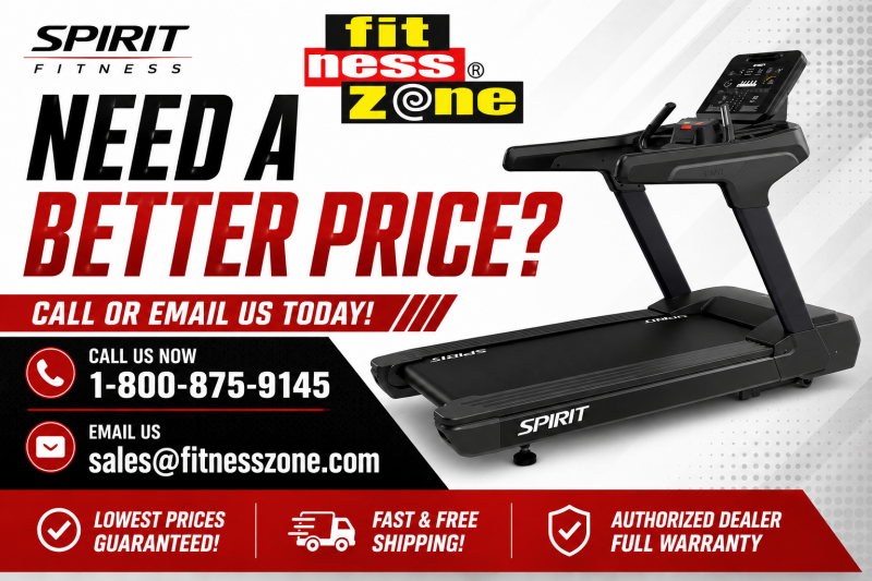 Spirit CT900 Full Commercial Treadmill