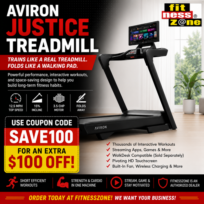 Aviron Justice Treadmill