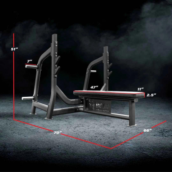 Bolt Fitness Mayhem Olympic Chest Press