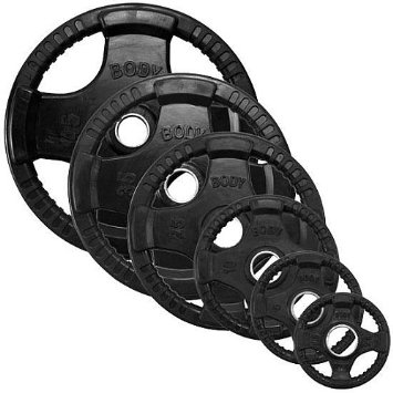 Body Solid 355 lb. Rubber Grip Olympic Weight Set