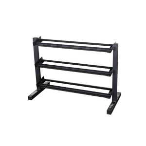 Best Fitness BFDR10B 2-Tier Horizontal Dumbbell Rack
