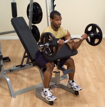 FitnessZone: Body-Solid Preacher Curl Bench Attachment