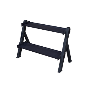 Body-Solid GDKR100B Dumbbell/Kettlebell Rack