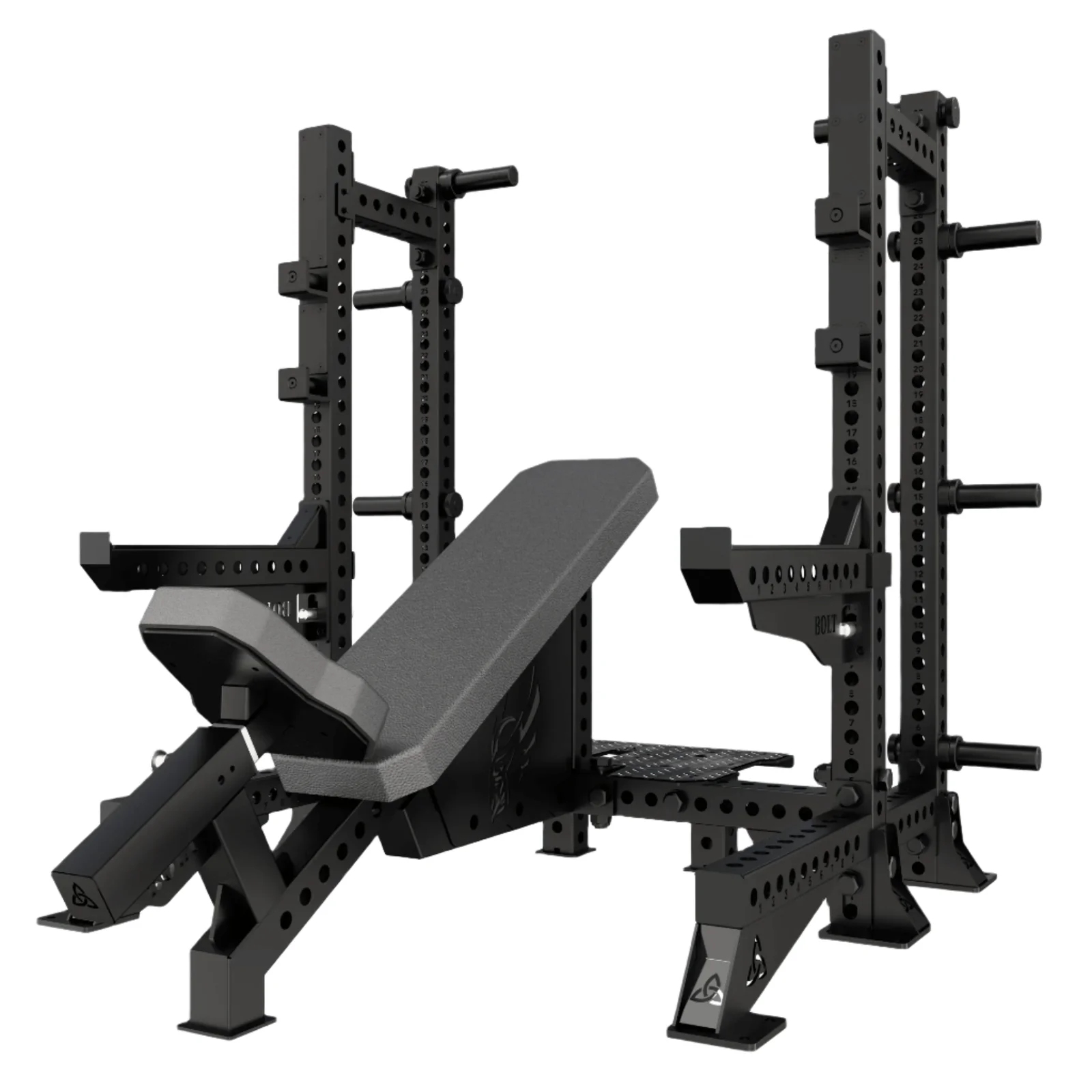 Bolt Fitness Storm Series Python Signature Olympic Incline Chest Press