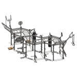 Body Solid SR-HEXTPLP4 Hexagon Rig Triple Pack