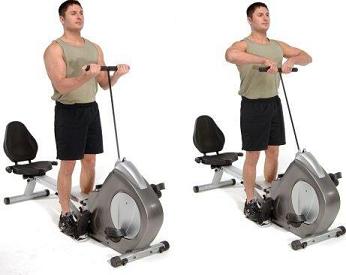Stamina Deluxe Conversion II Recumbent Rower
