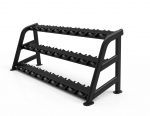 TKO 3-Tier 15 Pair Dumbbell Rack 7052