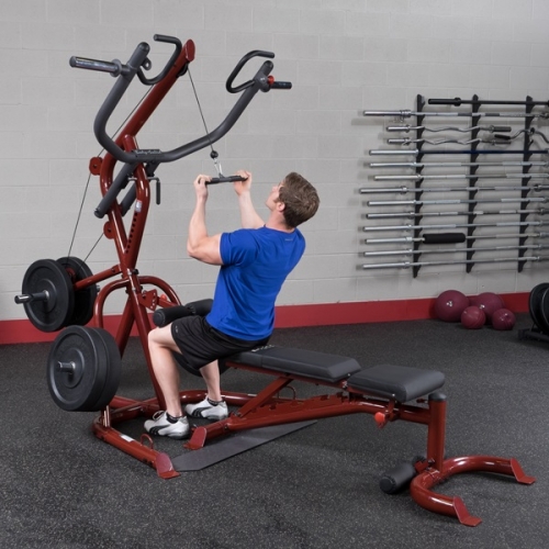 Body Solid Corner Leverage Gym Package GLGS100P4