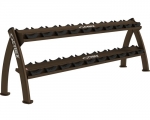 Cybex Twin Tier Dumbbell Rack (10 Pairs)