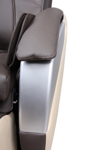 Dynamic Luxury Massage Chair Santa Monica-Espresso-Ivory