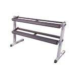 Body-Solid 2-Tier Horizontal Dumbbell Rack GDR60