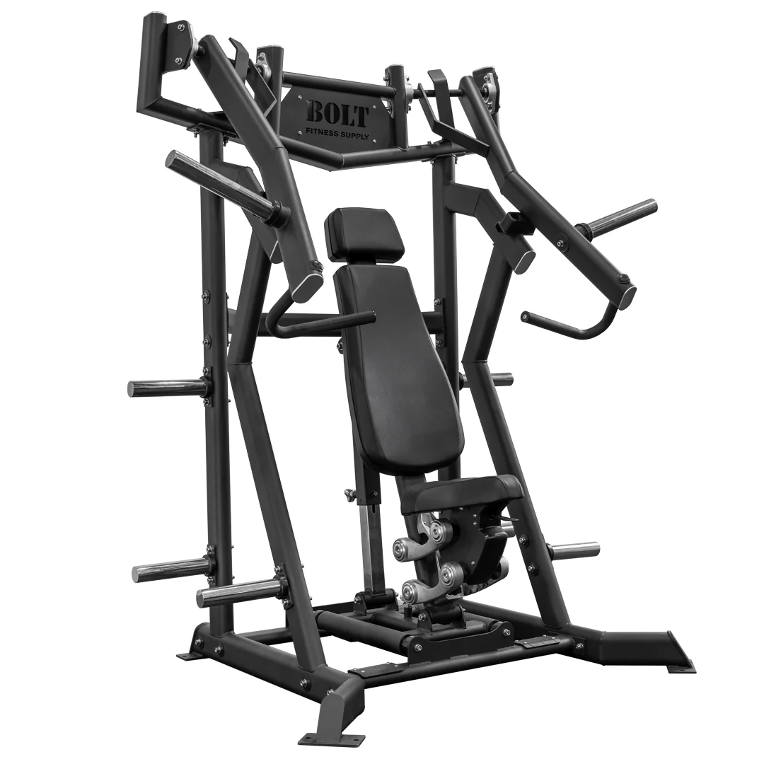 Bolt Fitness Hades Adjustable Seated Plate Loaded Incline Chest Press