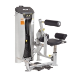 Hoist HDG-3600 Dual Ab Crunch/Low Back-Heavy Stack