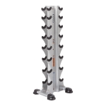 Hoist HF-5460 8 Pair Vertical Dumbbell Rack