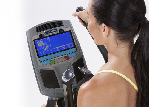 Horizon Elite E7 Power Incline Elliptical with ViaFit