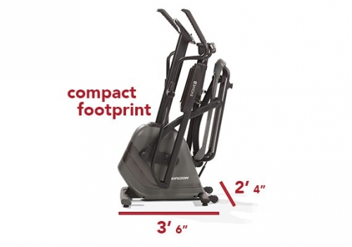 Horizon Evolve 3 Folding Elliptical with ViaFit