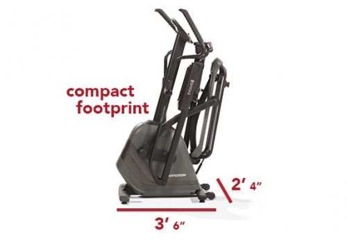 Horizon Evolve 5 Folding Elliptical with ViaFit